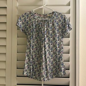 Colorful blouse - great for under sweaters